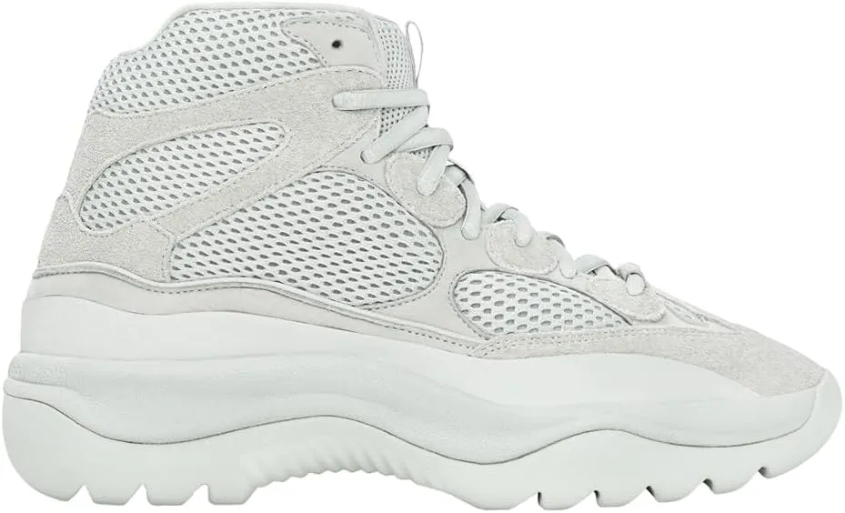 adidas Mens Yeezy Dsrt Lace Up Casual Boots Ankle - Grey