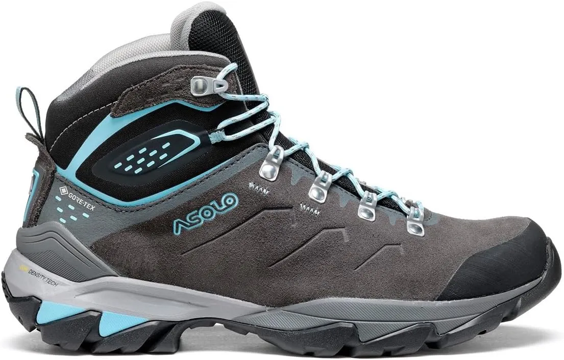 ASOLO Women's ACADIA MID LTH GTX Lace-Up Ankle-High Outdoor Hiking Boots with Water-Resistant Suede Upper, Breathable Lining