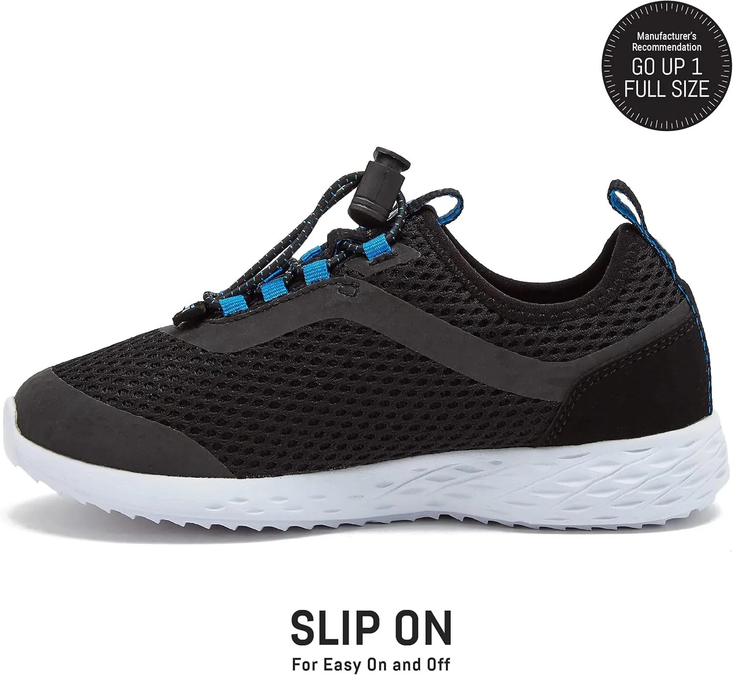 Avia Avi Spirit Slip On Boys' Sneakers - Lightweight Tennis, Athletic, Running Shoes for Boys - Toddler, Little Kid, and Big Kid Sizes 11 to 6