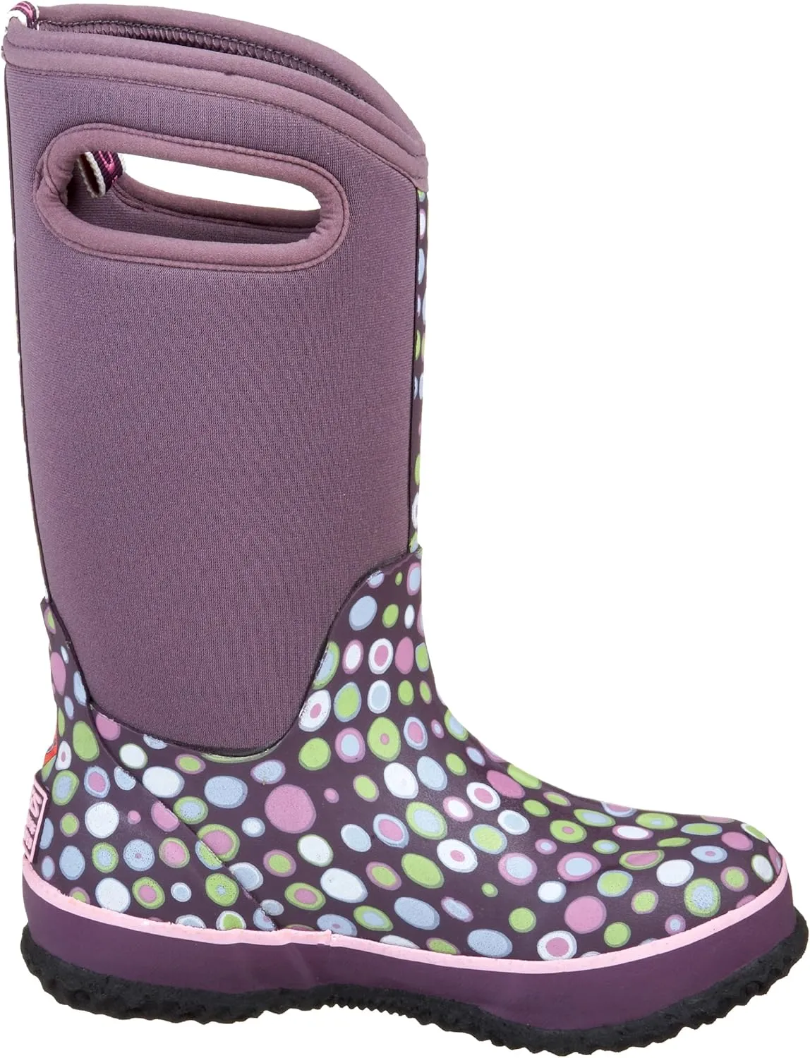 BOGS Unisex-Child Classic High Waterproof Insulated Rubber Neoprene Rain Boot
