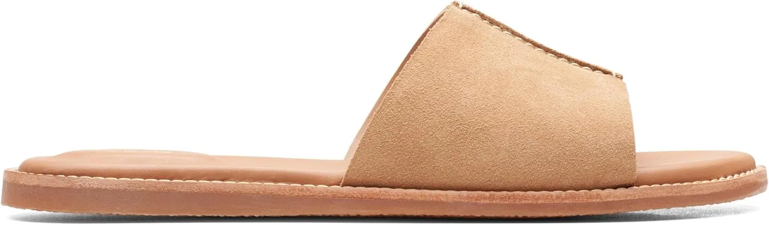 Clarks Women's Bass Slide Sandal, 39.5 EU