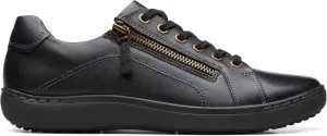 Clarks Women's Nalle Lace Trainers, black, 8 Women