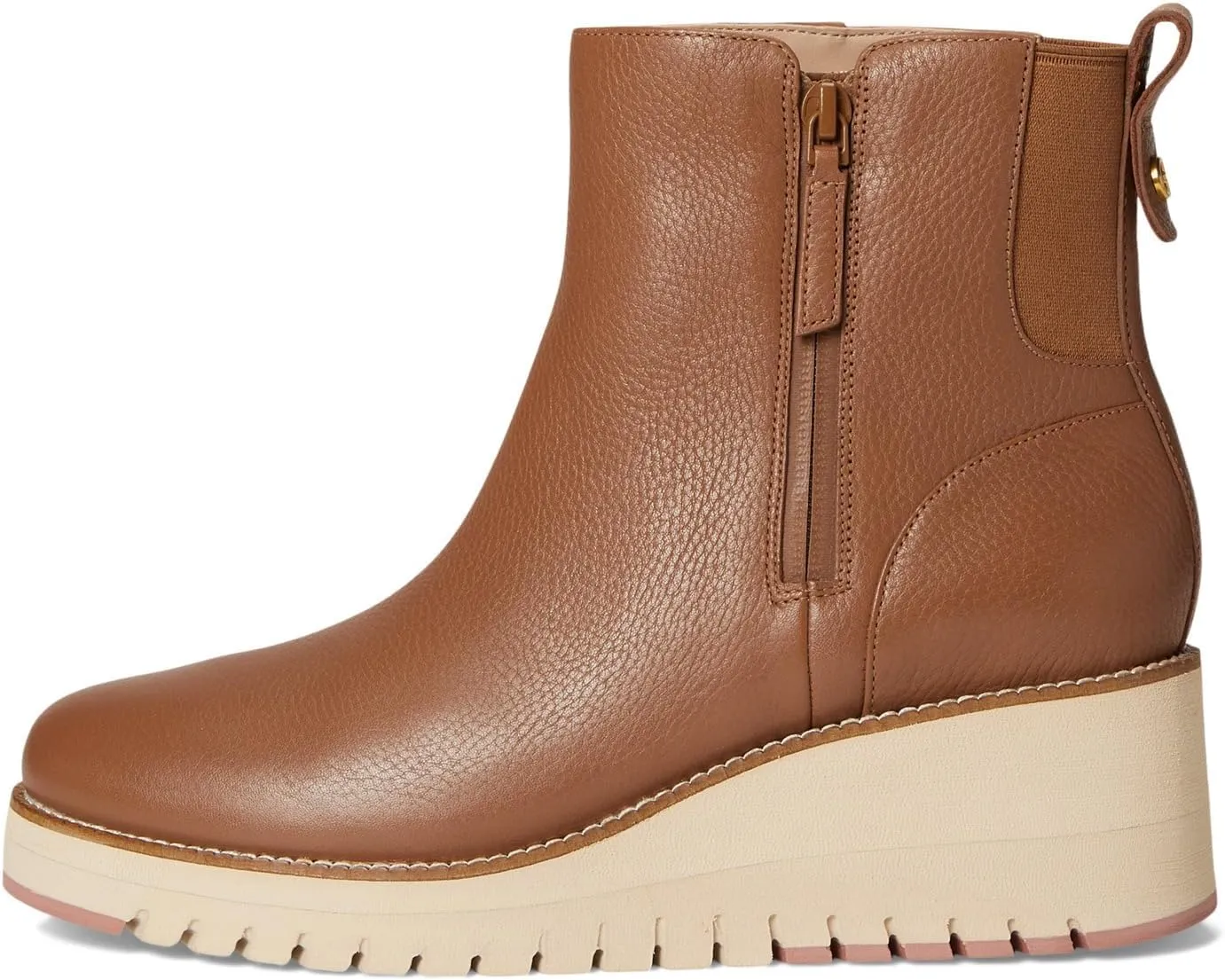 Cole Haan Women's ZEROGRAND City Wedge Side-Zip Ankle Boot