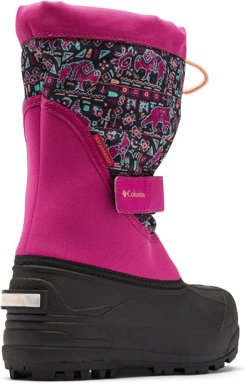 Columbia YOUTH POWDERBUG PLUS II PRINT Boot