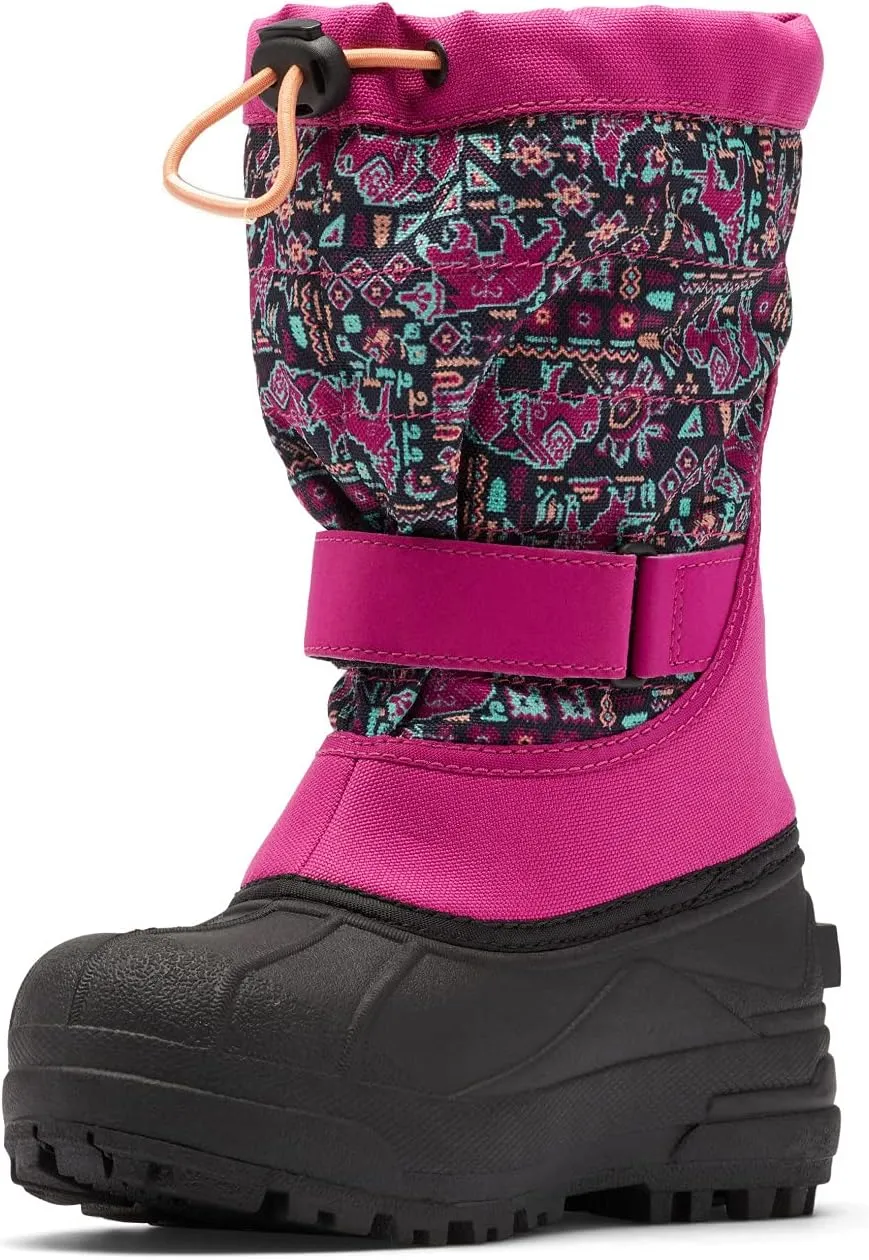 Columbia YOUTH POWDERBUG PLUS II PRINT Boot