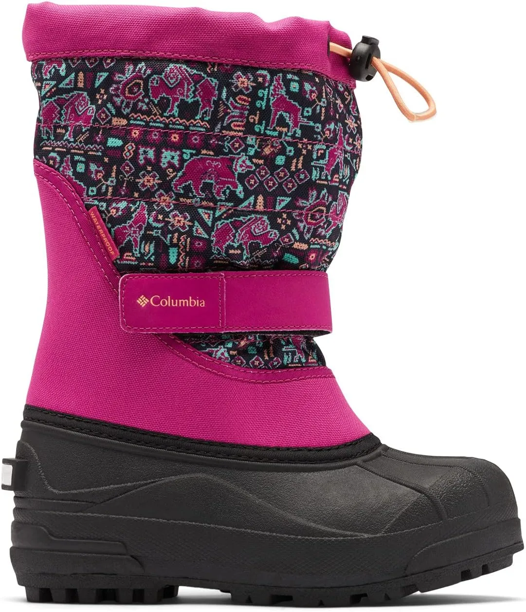Columbia YOUTH POWDERBUG PLUS II PRINT Boot