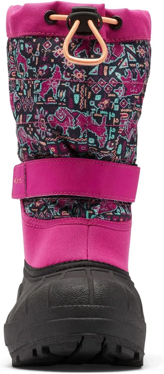 Columbia YOUTH POWDERBUG PLUS II PRINT Boot