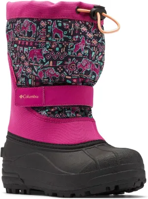 Columbia YOUTH POWDERBUG PLUS II PRINT Boot