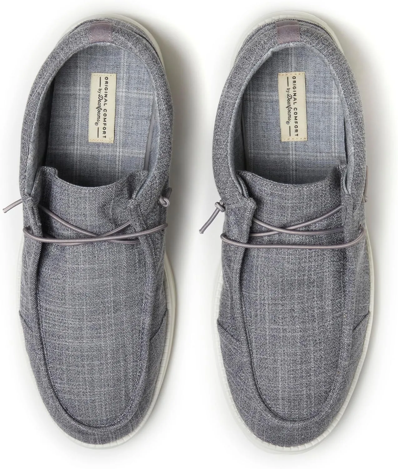 Dearfoams Men's Rhett Lightweight Washable Slip on Closed Black Sneaker