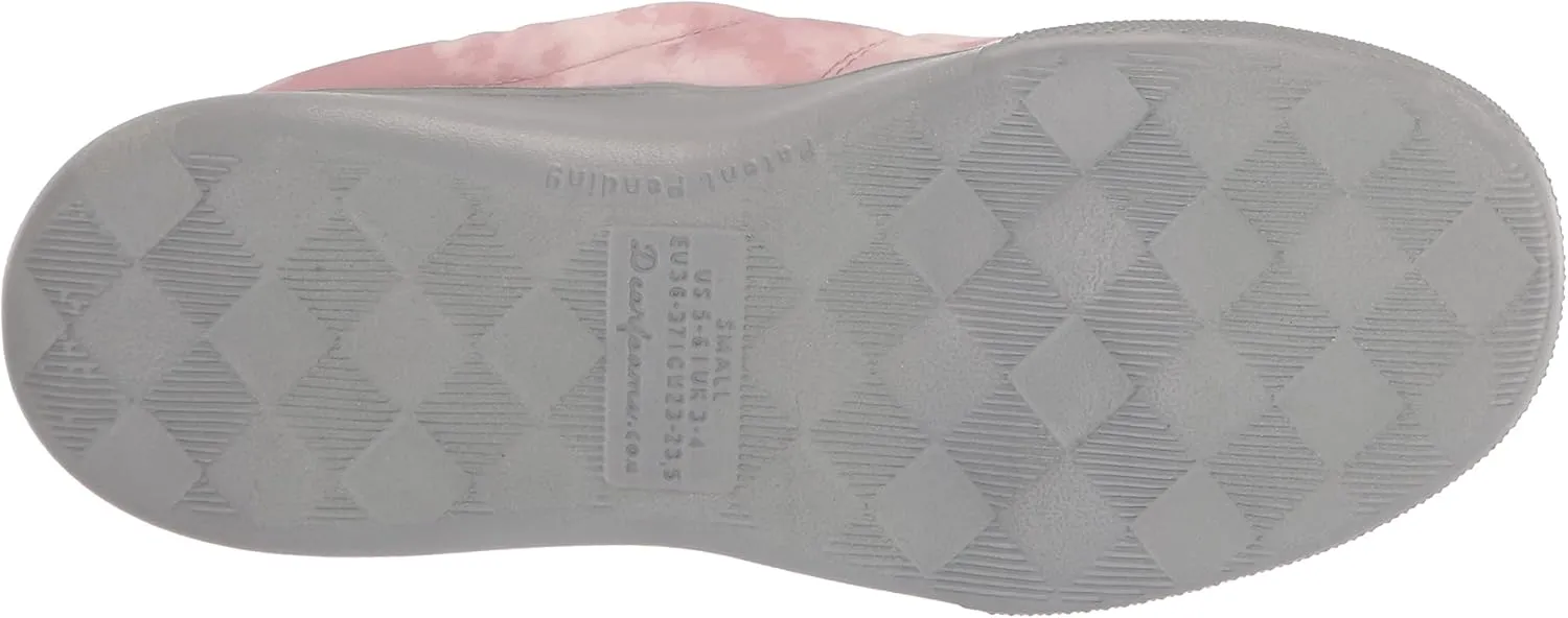Dearfoams Women's Kendra Sport Lounge Memory Foam Clog Slipper