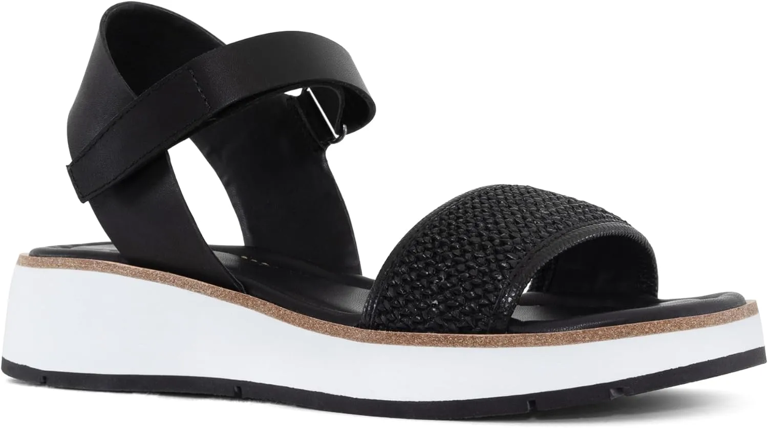 Donald J Pliner Women's Kinsley Raffia Wedge Sandal