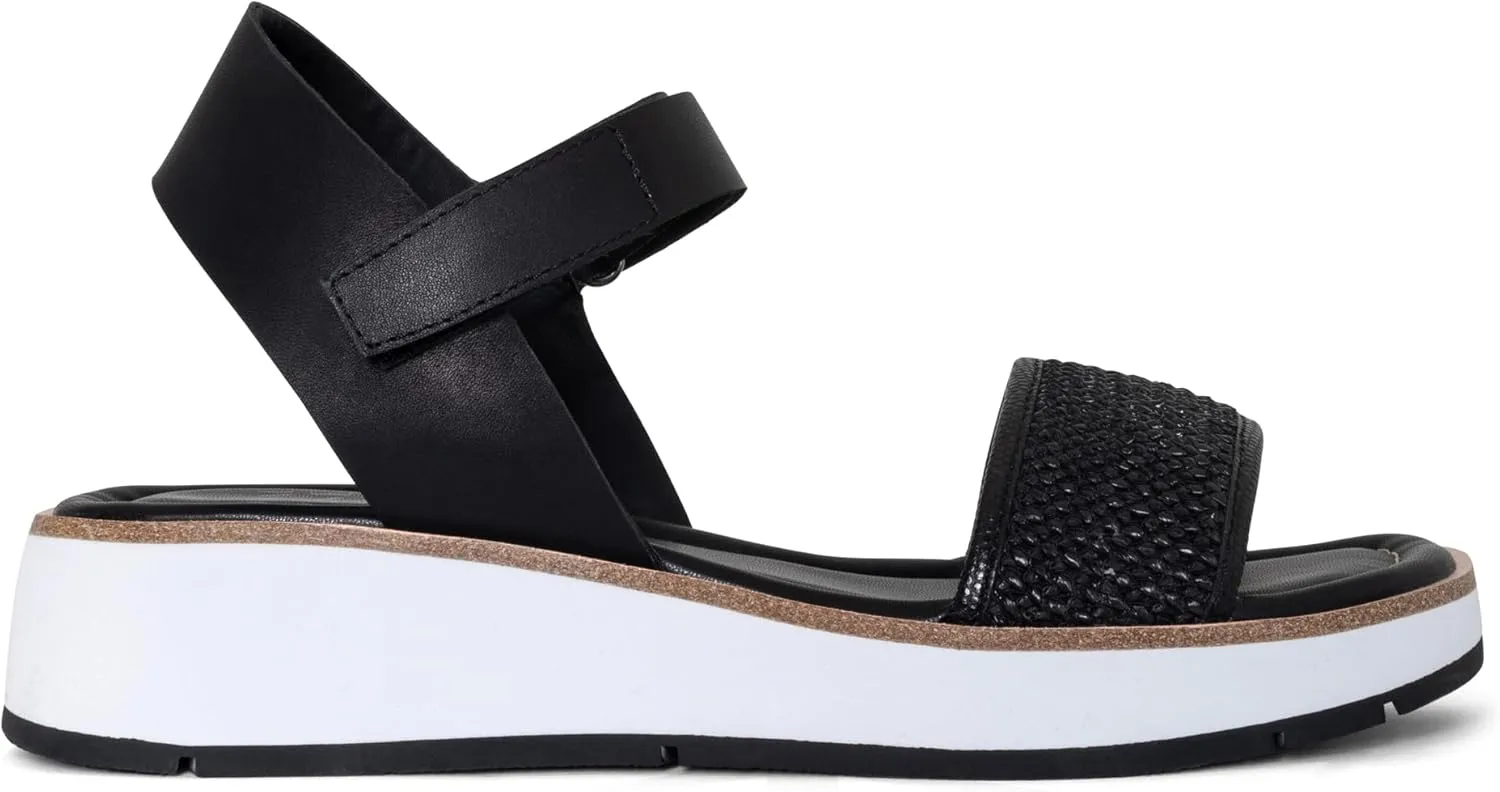 Donald J Pliner Women's Kinsley Raffia Wedge Sandal