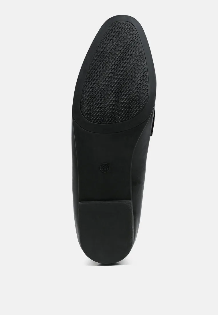 Dual Tone Tassel Loafers By MODE