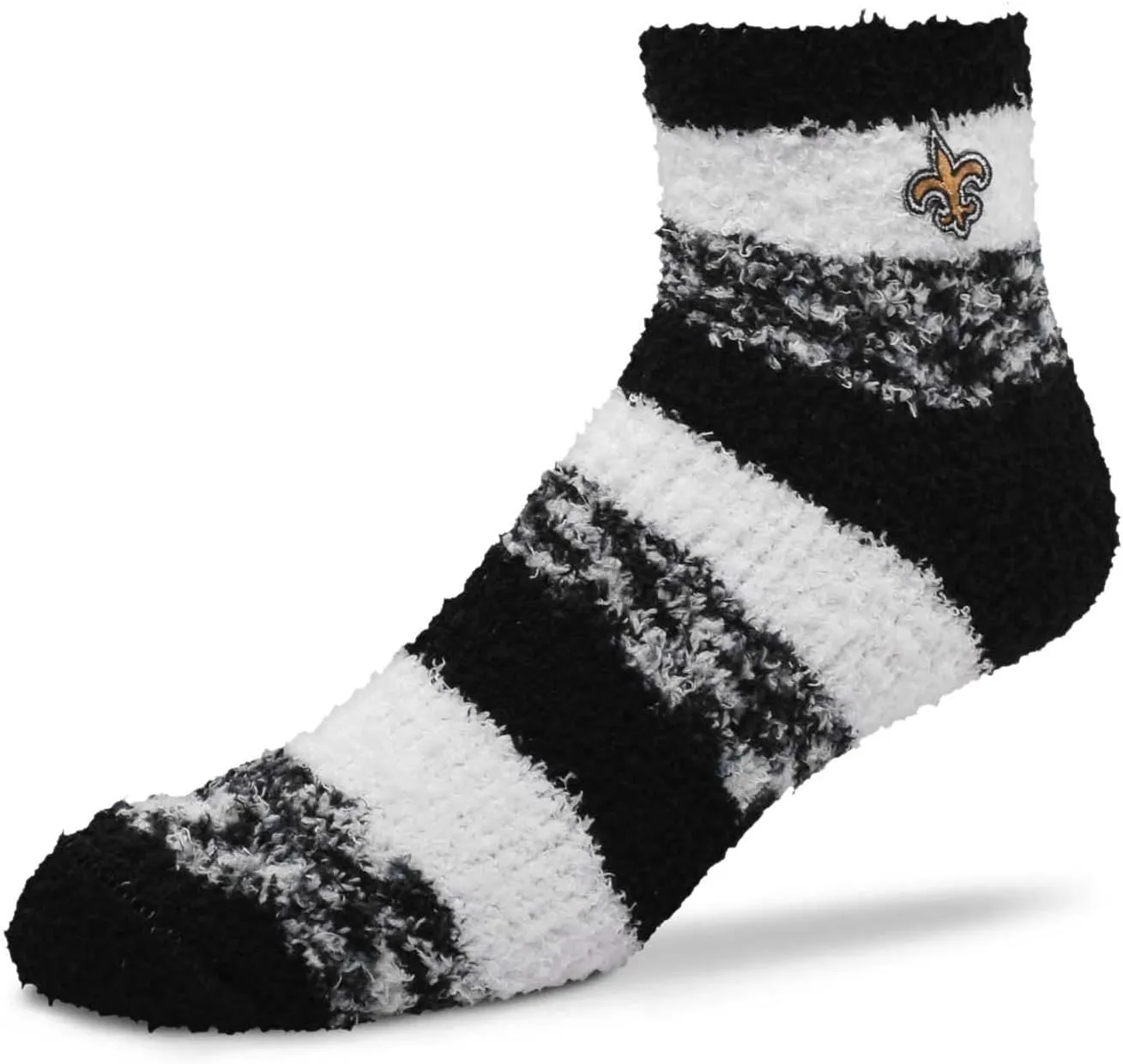 For Bare Feet NFL Cozy Soft Slipper Socks - Home Socks for Ultimate Comfort - Gameday Apparel - Luxuriously Plush and Cozy -