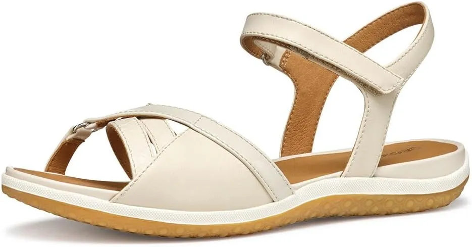 Geox Women's Rear Sling Flat Sandal