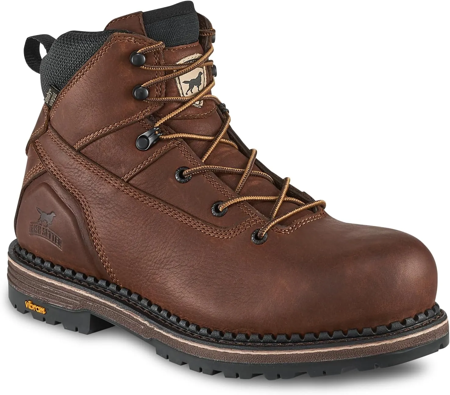 Irish Setter, Edgerton, Men's, 6", Waterproof, Soft Toe, Work Boot