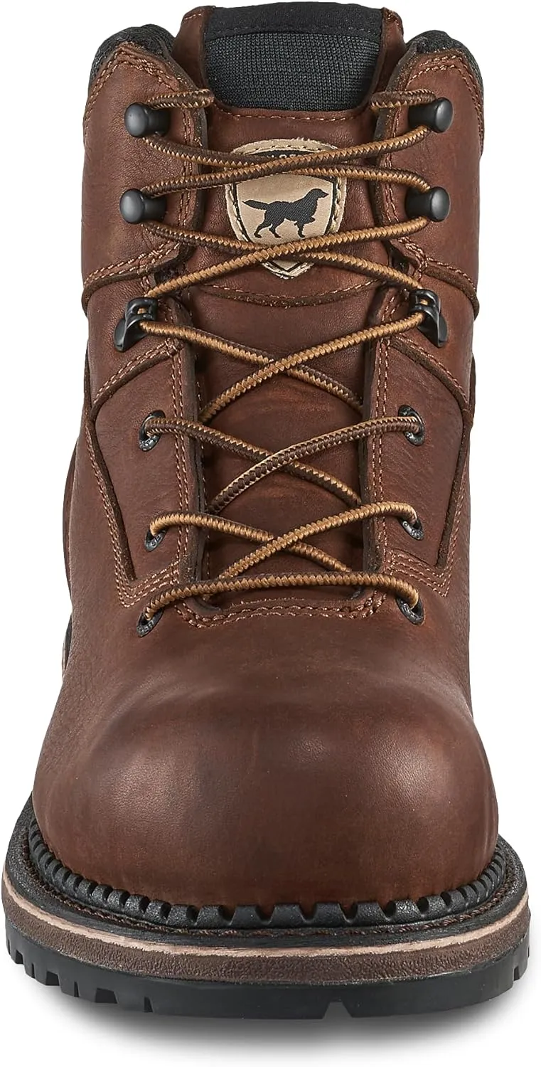 Irish Setter, Edgerton, Men's, 6", Waterproof, Soft Toe, Work Boot
