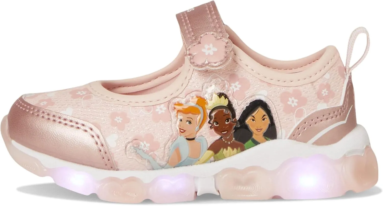 Josmo Girl's Disney Princess Lighted Maryjane (Little Kid) Sneaker