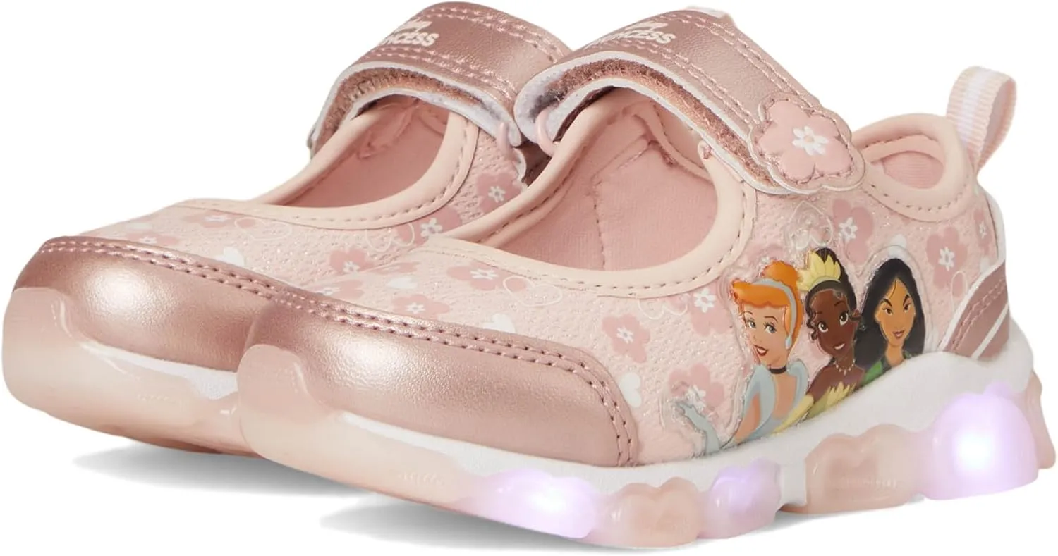 Josmo Girl's Disney Princess Lighted Maryjane (Little Kid) Sneaker
