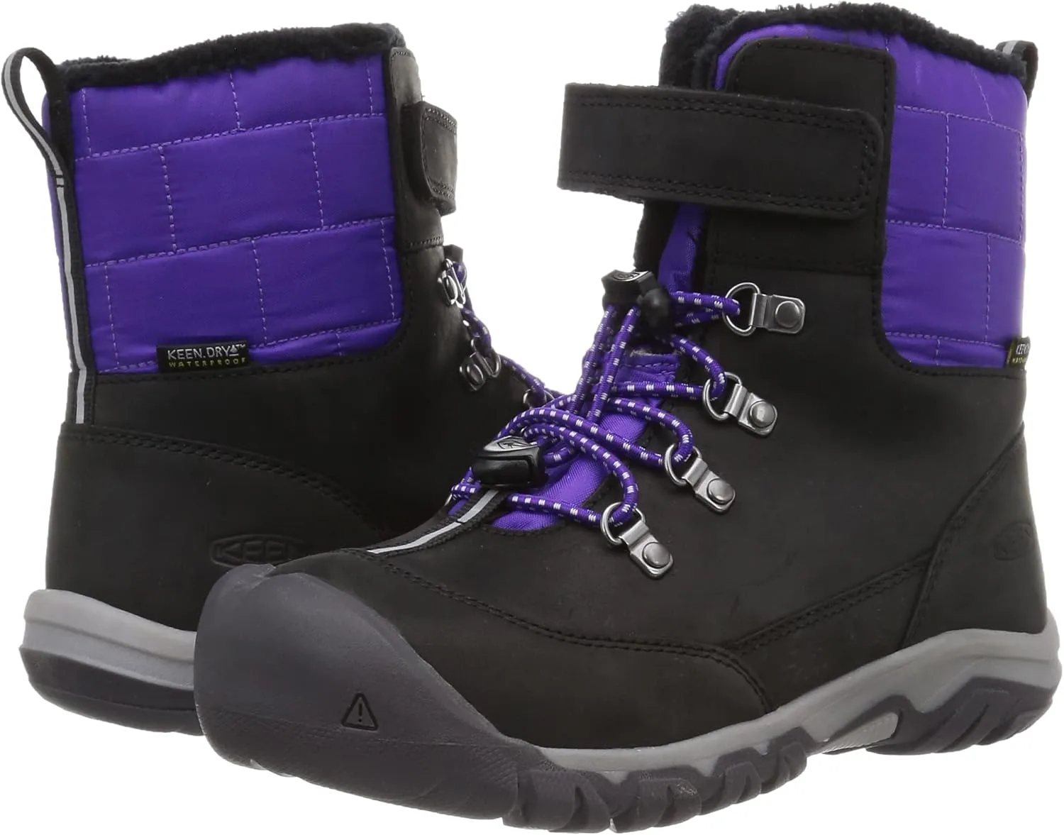 KEEN Unisex-Child Greta mid Height Waterproof Snow Boot