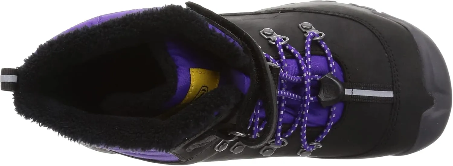 KEEN Unisex-Child Greta mid Height Waterproof Snow Boot