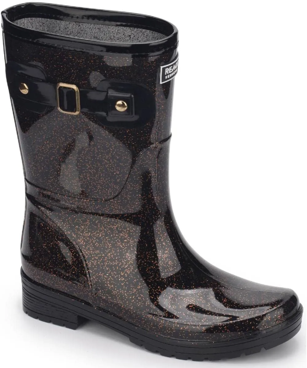 Kenneth Cole Women's Rain Buckle Glitter Boot