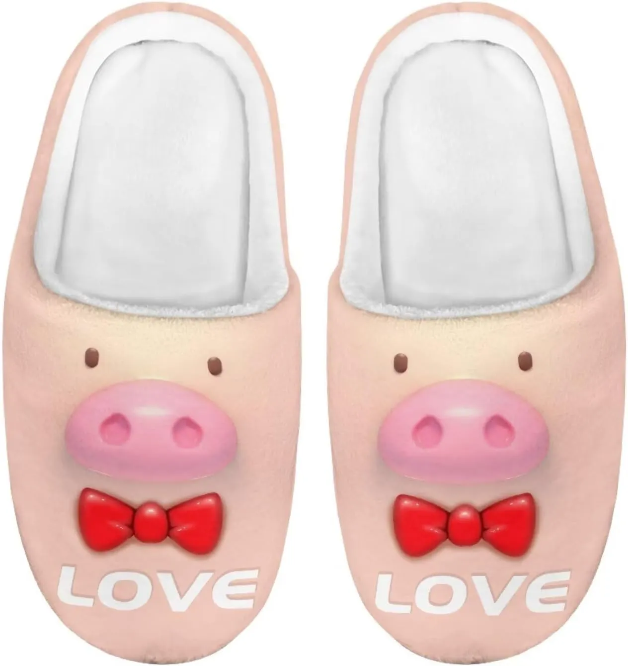 Kids Animal Cotton Slippers Slip-On Cozy Plush Slippers Cozy Anti-Skid Breathable Outdoor Home Slipper for Kids