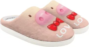 Kids Animal Cotton Slippers Slip-On Cozy Plush Slippers Cozy Anti-Skid Breathable Outdoor Home Slipper for Kids