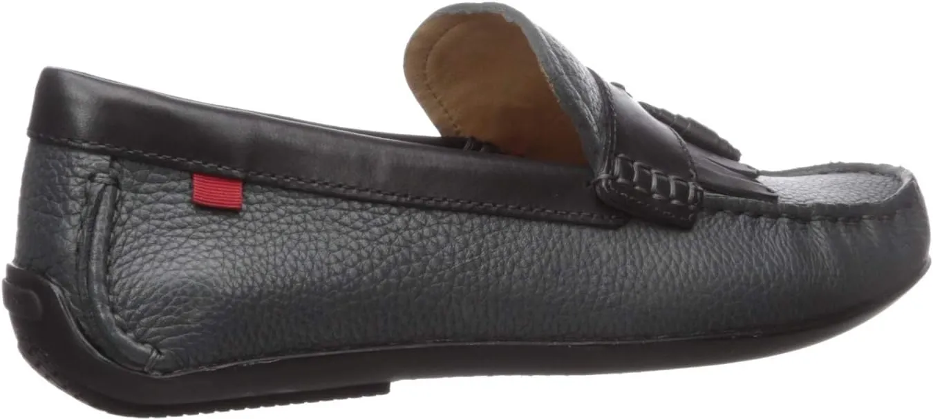 Marc Joseph New York Men's Leather Made in Brazil Kilt/Tassle Driving Loafer