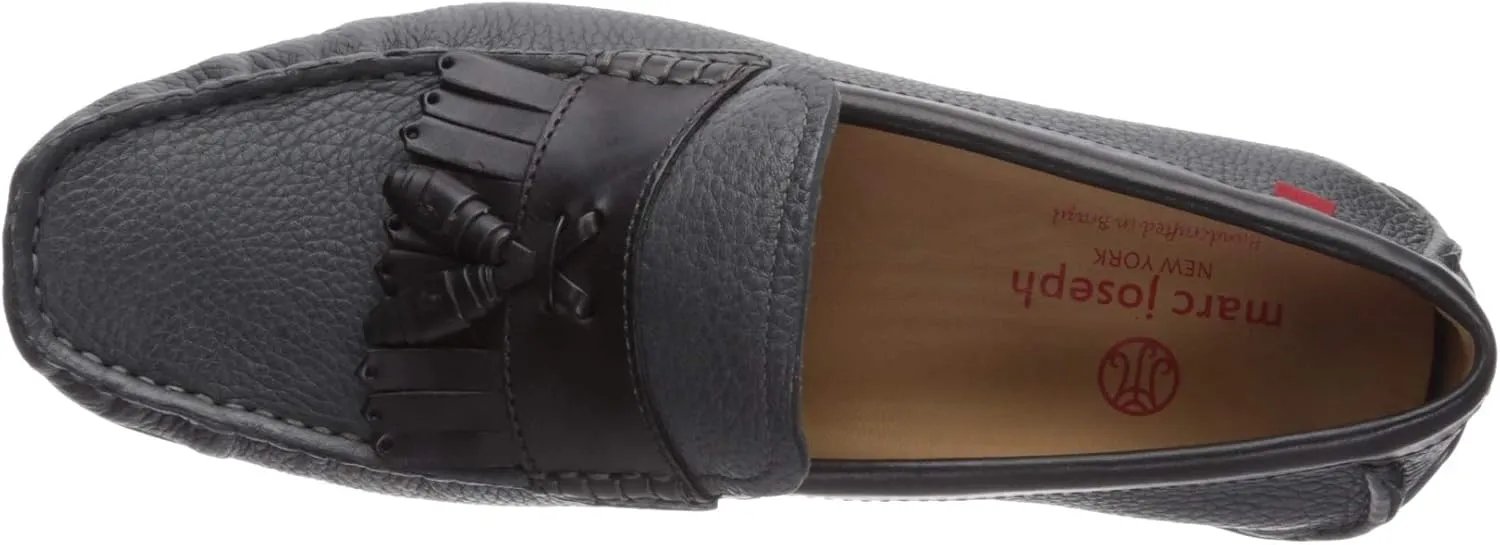 Marc Joseph New York Men's Leather Made in Brazil Kilt/Tassle Driving Loafer