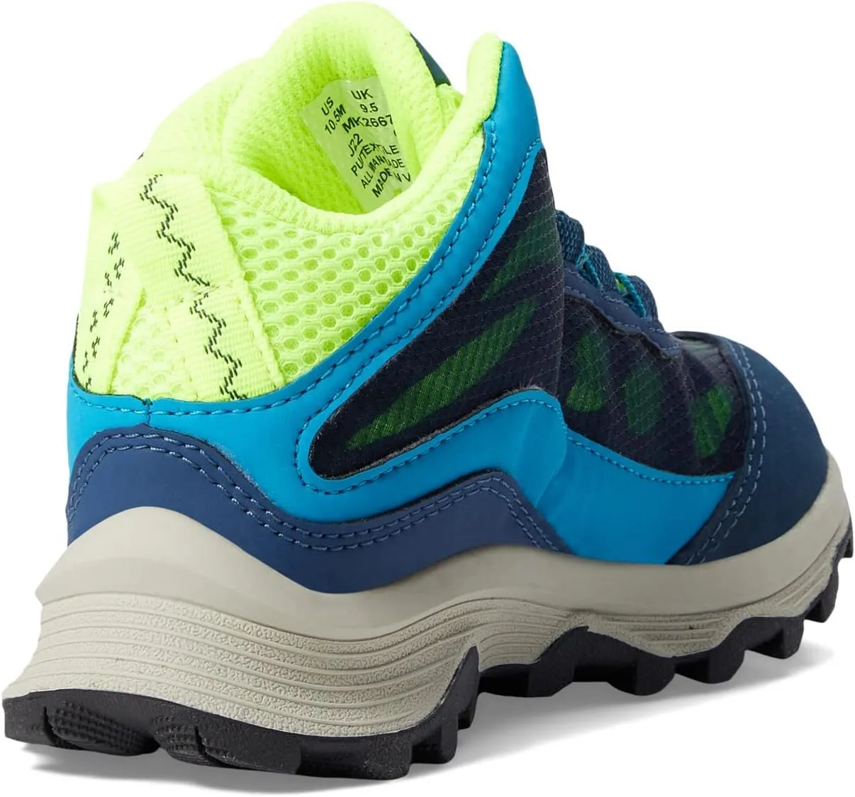 Merrell Kids' Moab Speed Mid Waterproof Hiking Boot
