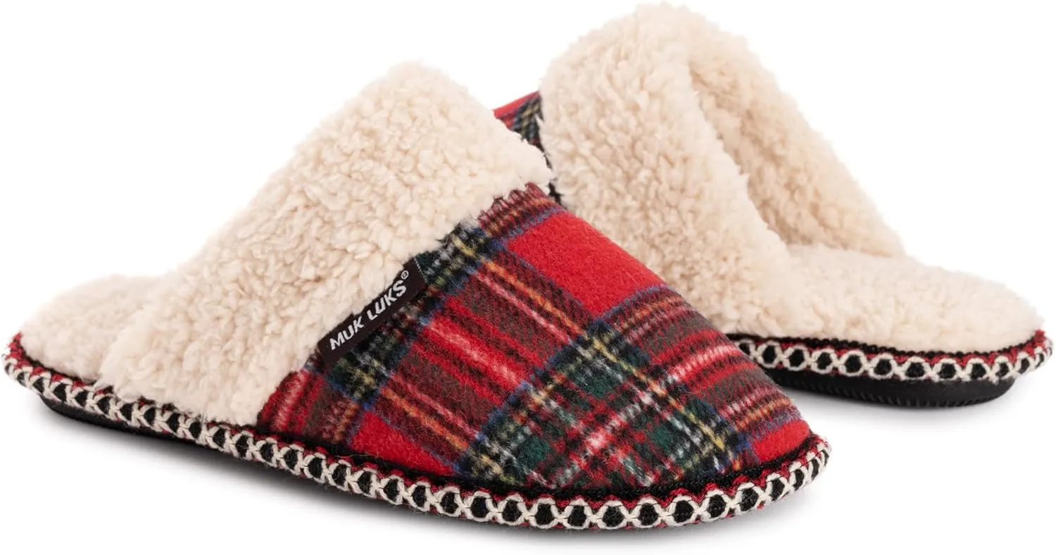 MUK LUKS Women's Frida Scuff Slippers