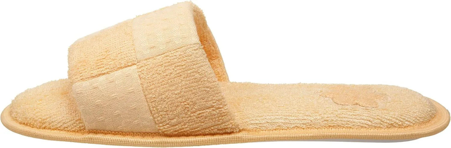 MUK LUKS Women's I Luv Planet Earth Patch Scuff
