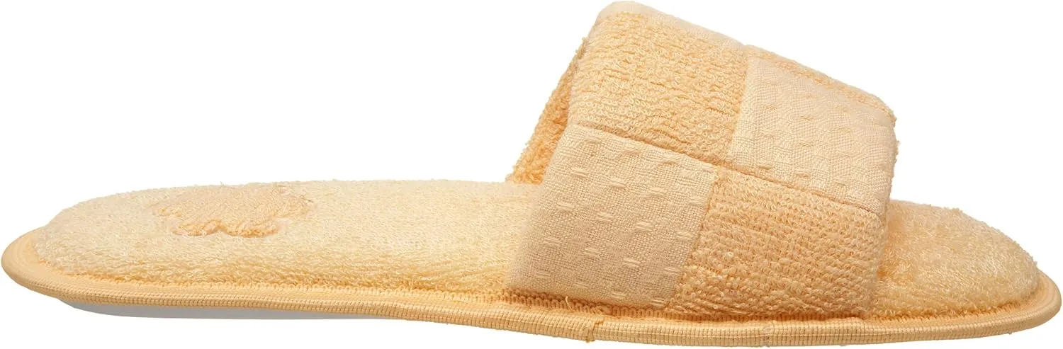 MUK LUKS Women's I Luv Planet Earth Patch Scuff