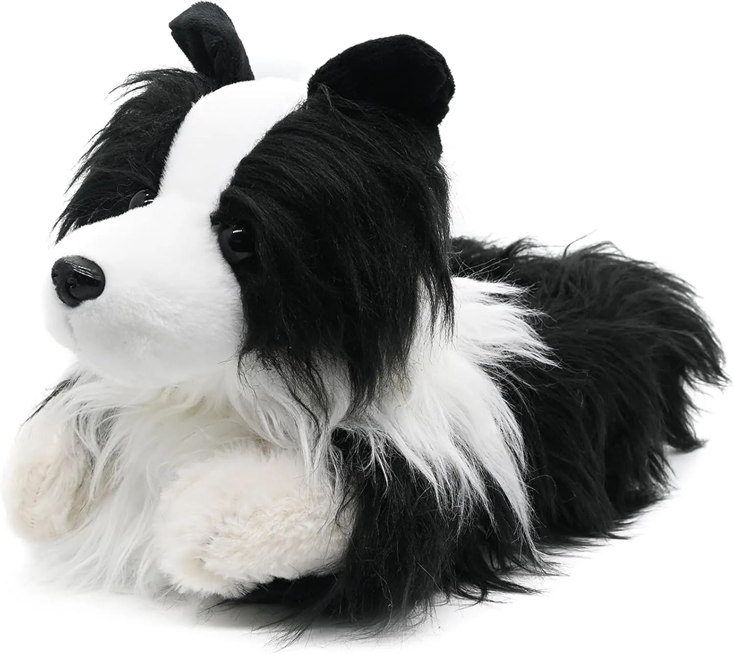 Onmygogo Fuzzy Winter Animal Dog House Slippers for Men and Women