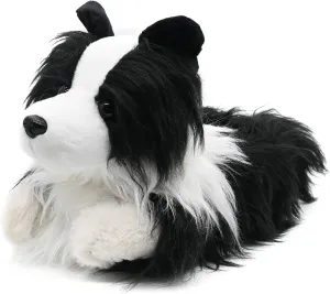 Onmygogo Fuzzy Winter Animal Dog House Slippers for Men and Women