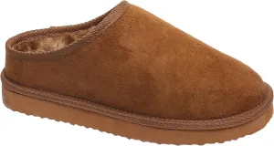 OUTWOODS Kids Girls Clog Slippers, Kids Closed Toe Fur Lined Slip On Clog Slippers