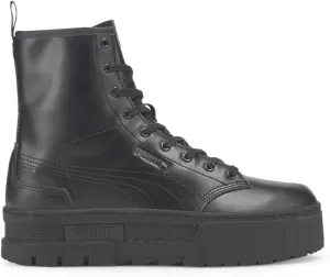 Puma - Womens Mayze Boot X Dua Lipa Shoes, Size: 6 M US, Color: Puma Black