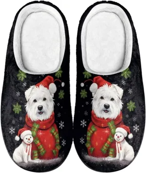 Showudesigns Slippers for Women Men Size 4-12 Winter House Slipper