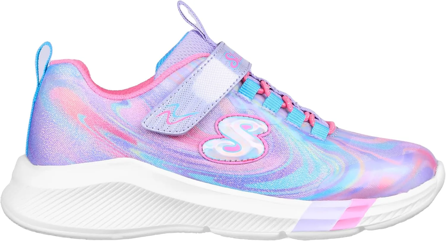 Skechers Girls' Dreamy Lites Swirly Sweets Sneaker