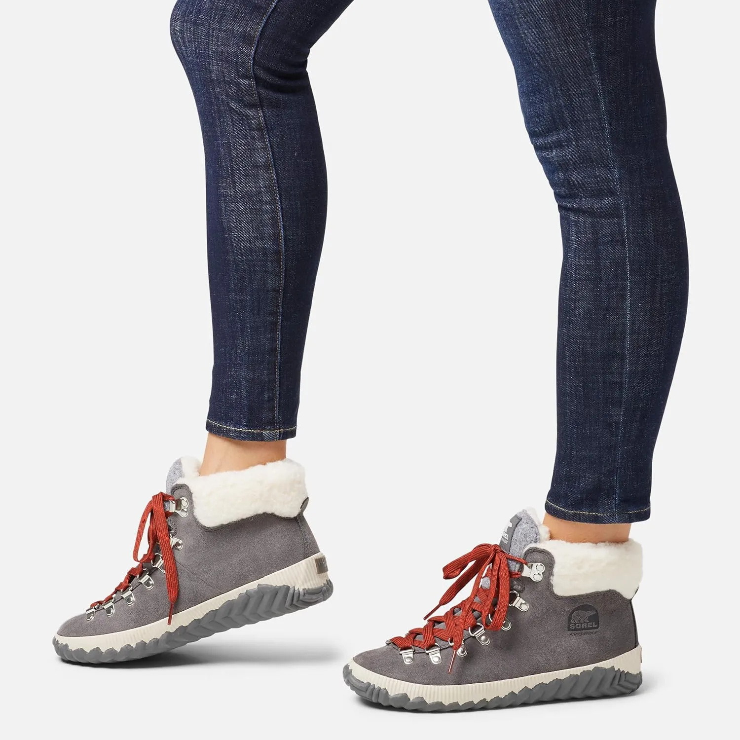 SOREL - Women's Out ‘N About Plus Conquest Waterproof Suede Boot