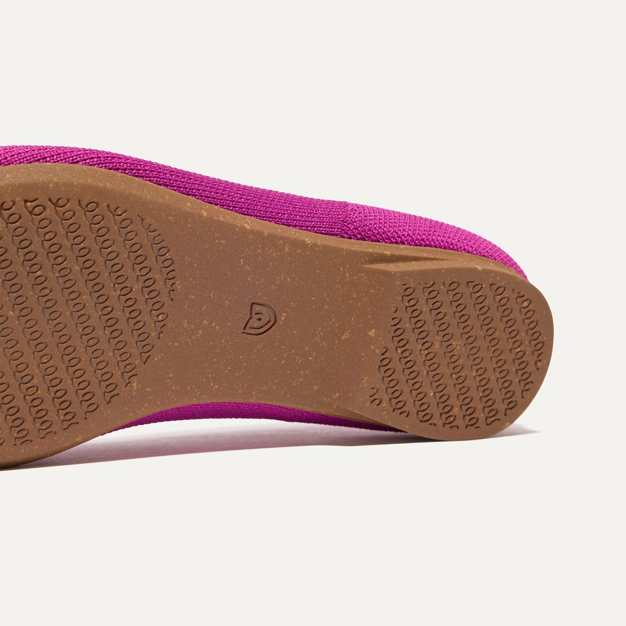 The Almond Tassel Loafer - Pink Bramble