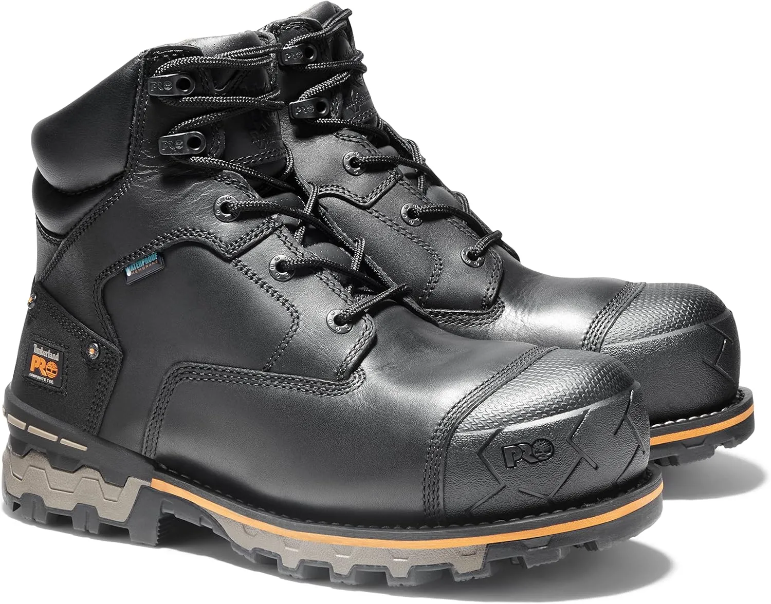 Timberland PRO Men's 6 Inch Boondock Comp Toe WP Ins Industrial Work Boot