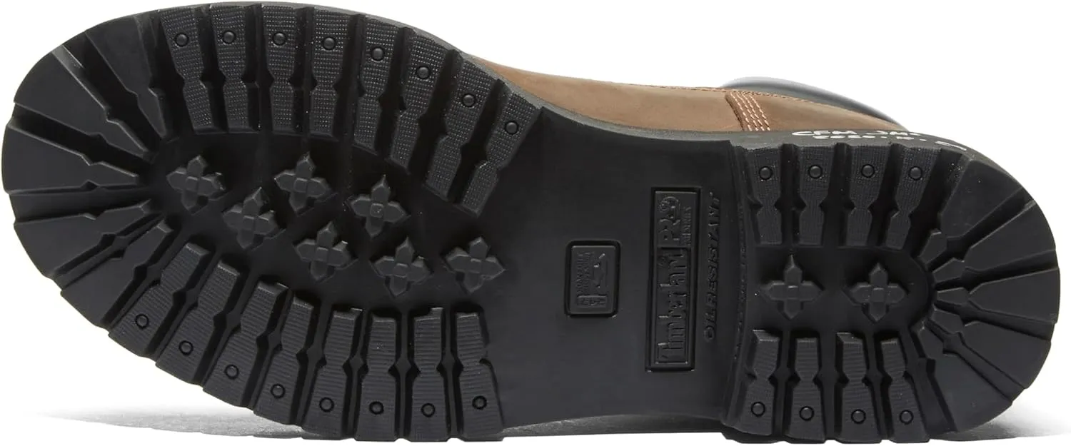 Timberland PRO Men's Direct Attach 6" Soft Toe Insulated Waterproof Industrial Work Boot