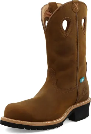 Twisted X Men's 12 Inch Western Logger Boot Composite Toe
