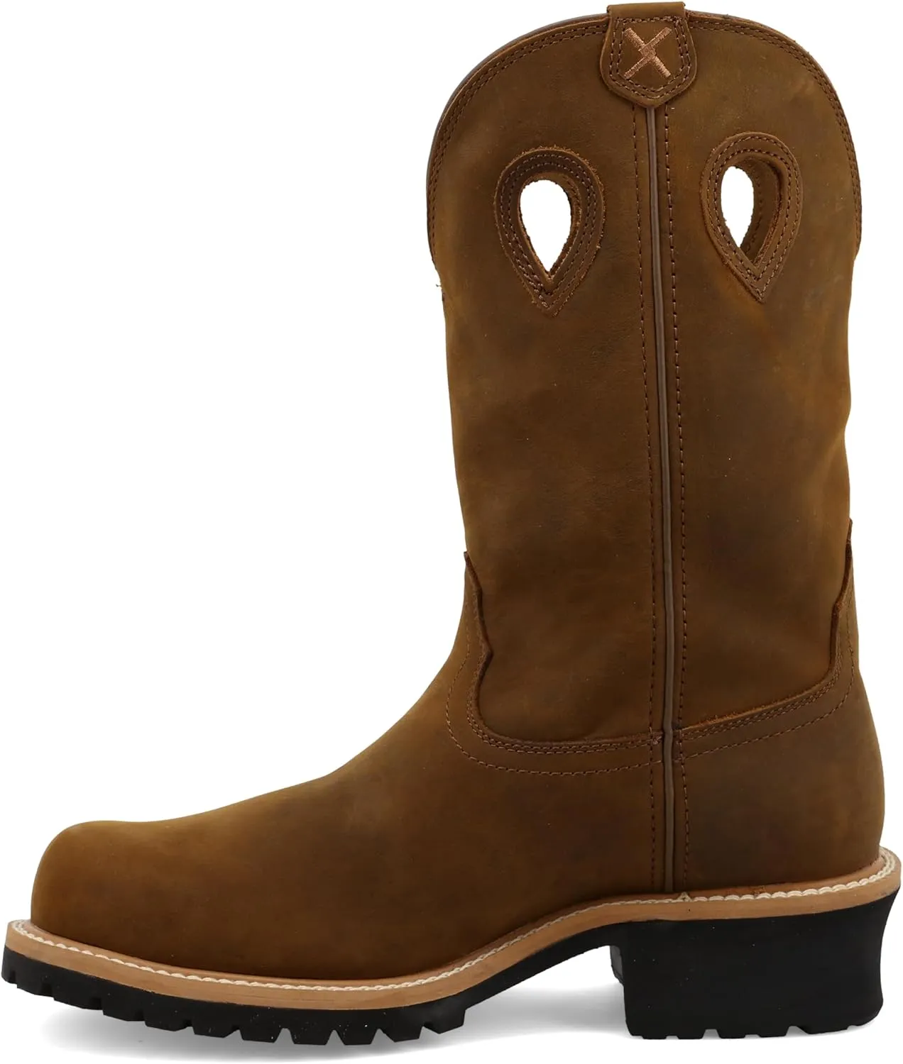 Twisted X Men's 12 Inch Western Logger Boot Composite Toe