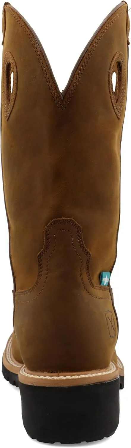 Twisted X Men's 12 Inch Western Logger Boot Composite Toe