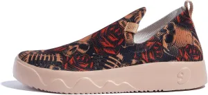 UIN Women's Art Painted Travel Shoes Slip On Casual Loafers Lightweight Comfort Fashion Sneaker Fuerteventura
