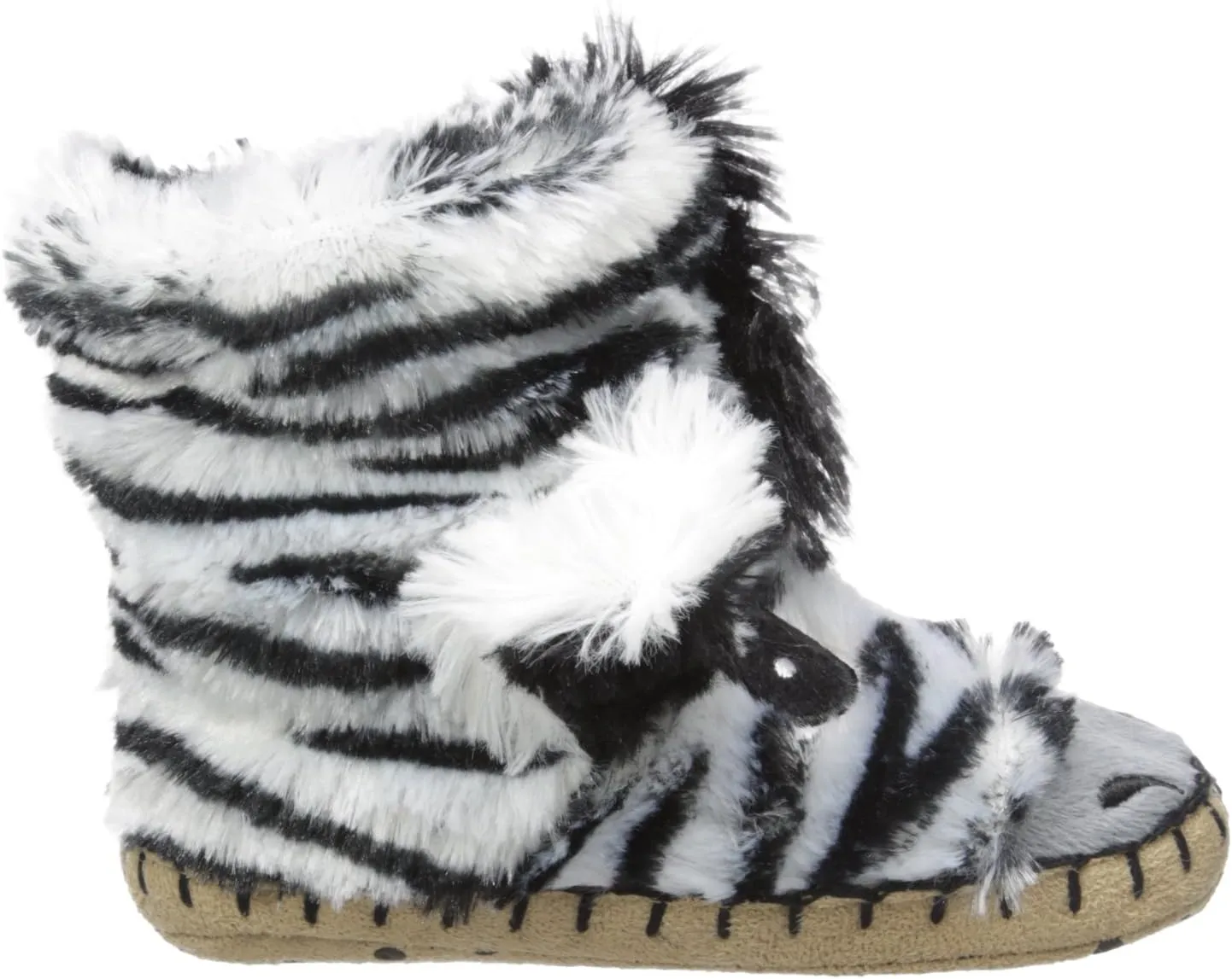 Unisex-Child Hi-top Slouch Animal Slipper Sock