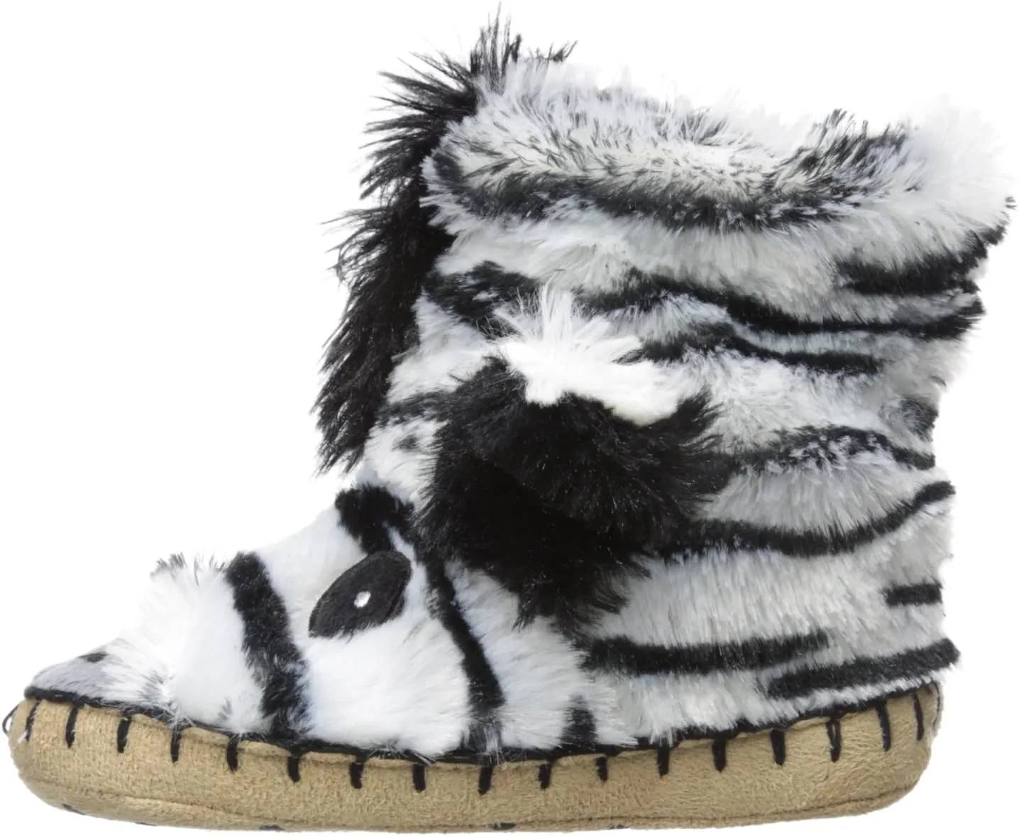 Unisex-Child Hi-top Slouch Animal Slipper Sock